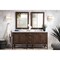 James Martin Vanities Addison 72in Double Vanity, Mid-Century Acacia w/ 3 CM Ethereal Noctis Quartz Top E444-V72-MCA-3ENC - alternate 2